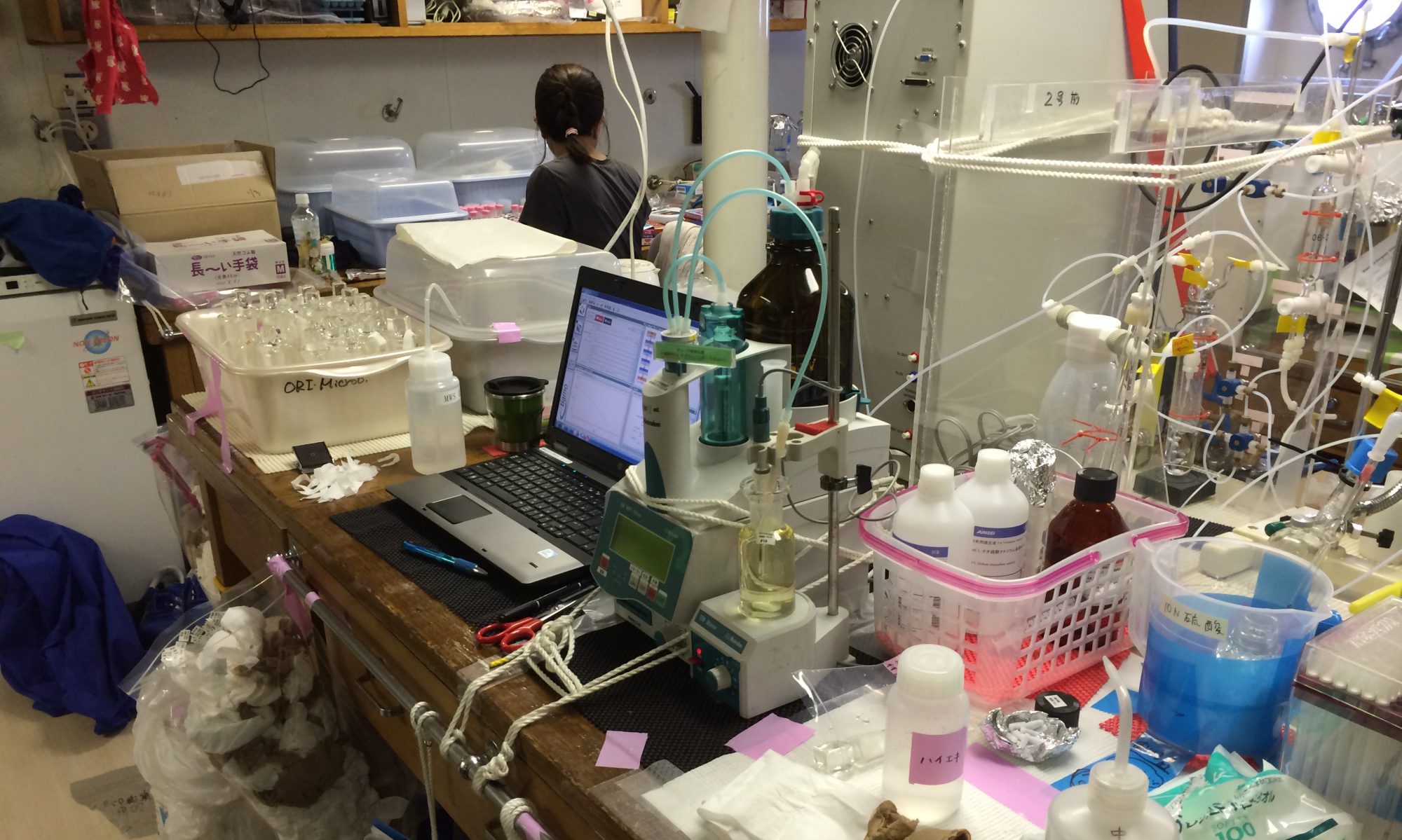 東京大学大気海洋研究所　微生物グループ　　Microbial Oceanography lab, aori utokyo